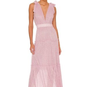 Sabina Musayev x REVOLVE Helena Dress Pink Lavender XL